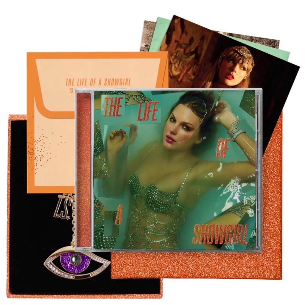 NWT UNOPENED The Life of a Showgirl BUNDLE - ALL 4 Album Sets